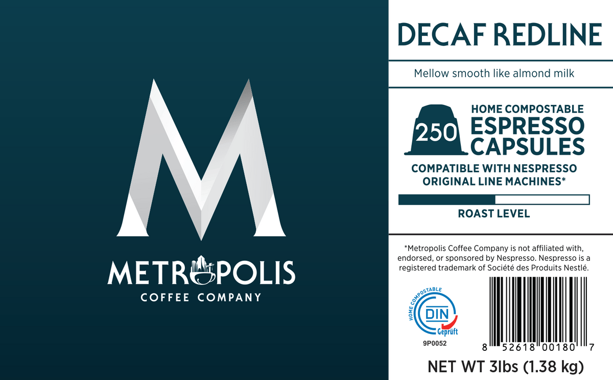 Decaf Redline Espresso Capsule 250ct