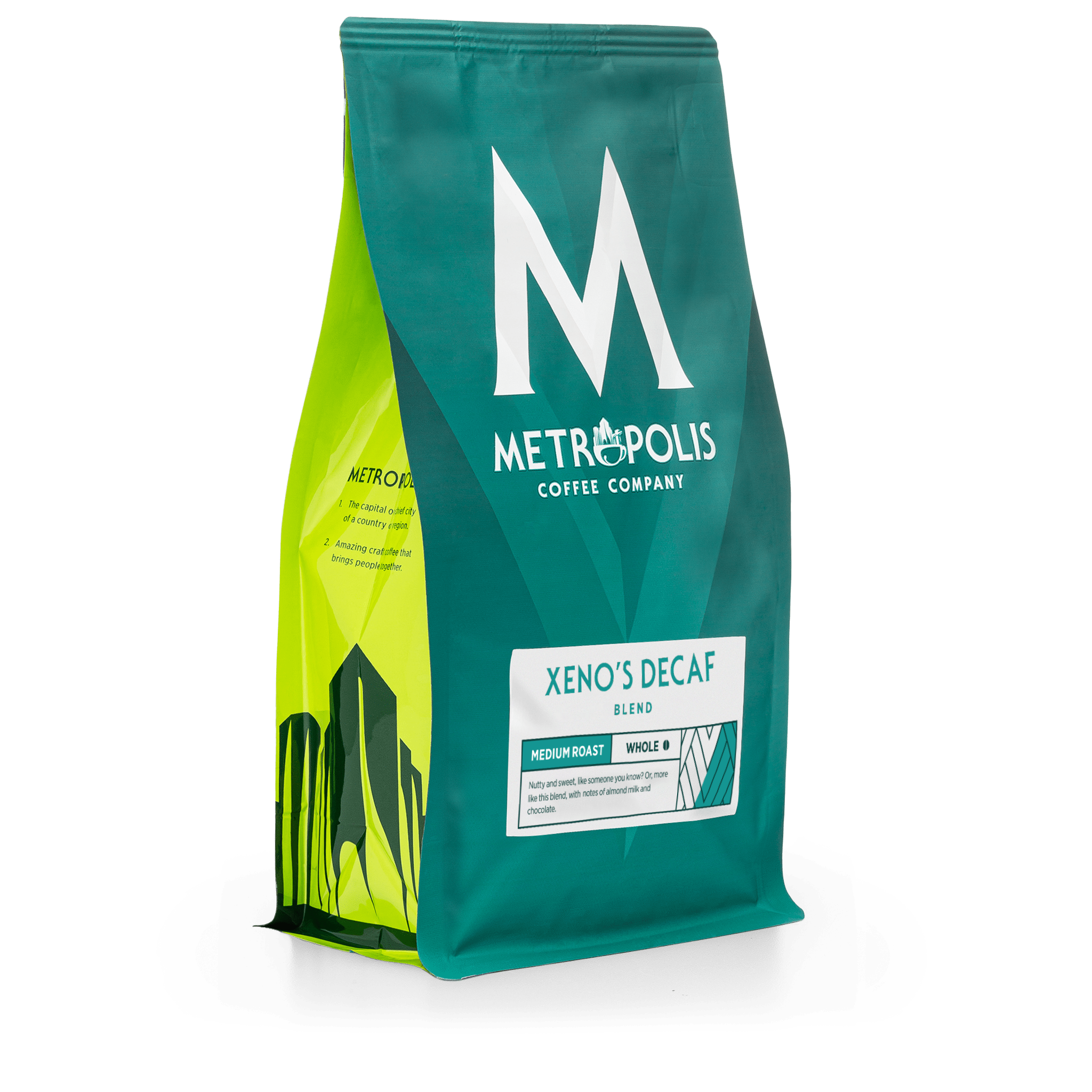 Xeno's Decaf Coffee Blend - Metropolis Coffee Company - Metropolis Xeno's Decaf Coffee Blend - Metropolis Coffee Company - Metropolis