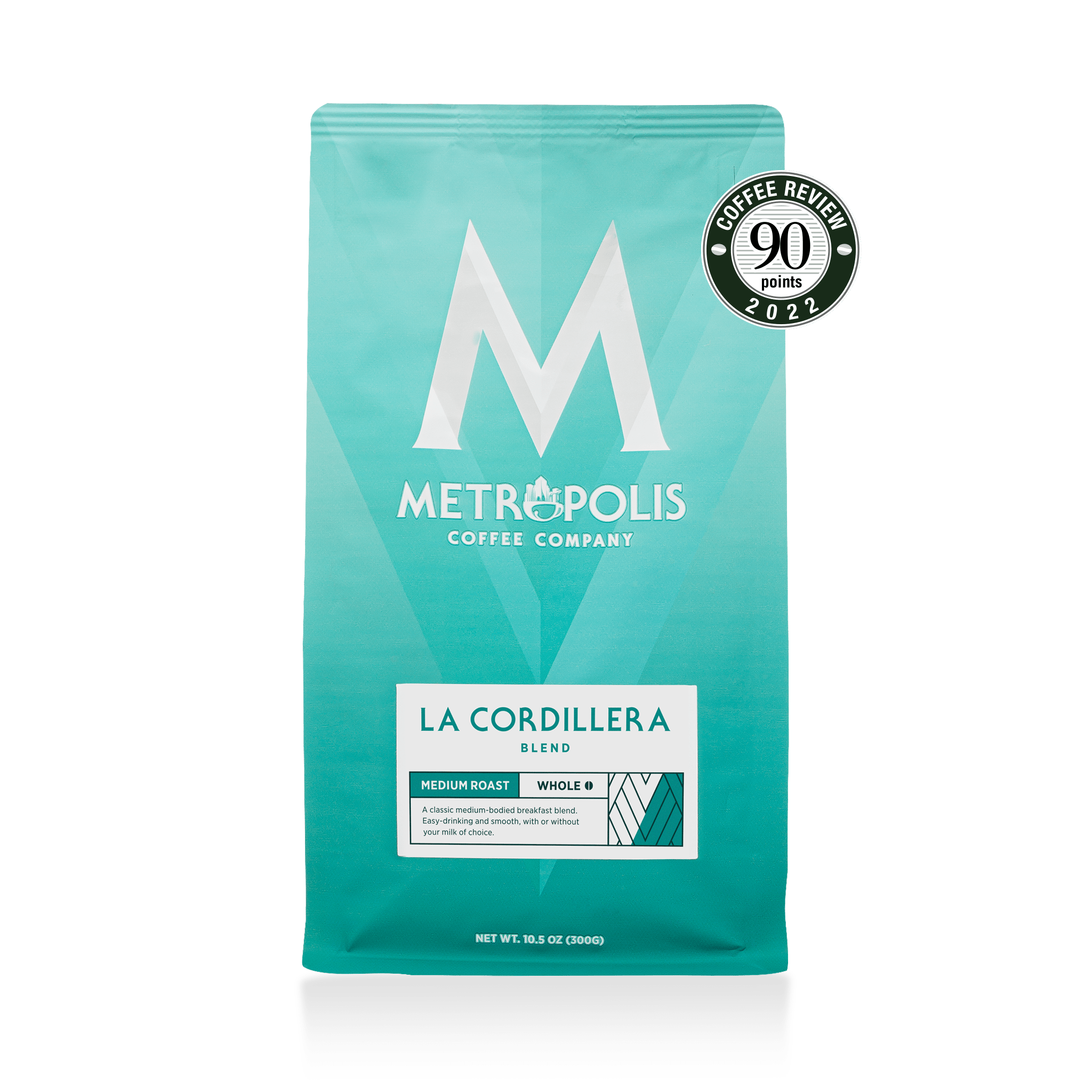 La Cordillera Medium Roasted Coffee Blend - Metropolis Coffee Company